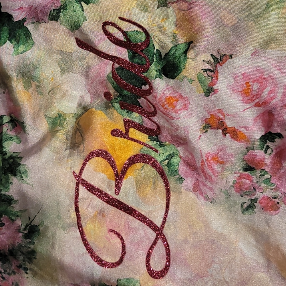 Bride Floral Robe - Picture 3 of 9